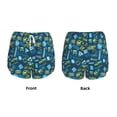 thumbnail image 5 of Lsque Cartoon Heavy Equipment Machinery Road Construction Printed Women's Running Shorts with Liner Pockets,Elastic Quick Dry Workout Athletic Gym Yoga Shorts,Womens High Waist Shorts-X-Large, 5 of 9