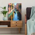 thumbnail image 5 of Qisvanset 12x16 Inch Neon Dragonfly & Flowers Canvas Print Wall Art, 5 of 5