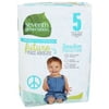 Seventh Generation Sensitive Protection Stage 5 Baby Diapers - 19 Count Per Pack -- 4 Packs Per Case