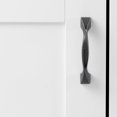 thumbnail image 4 of WWS-H076015-BI Twist Collection Pull, 3 Inch Center, Black Iron, 4 of 4