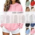 thumbnail image 3 of Summer Sweatshirts For Women No Hood Lightweight Crewneck Shirt Long Sleeve Pullover Casual Hoodless Hoodie Pink 2XL, 3 of 5