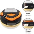 thumbnail image 3 of 2 Pack Camping Lights LED USB Rechargeable Lights, Waterproof, 3 Modes, Power Bank, Tent Lights for Outdoor Camping Hiking Emergency, 3 of 5