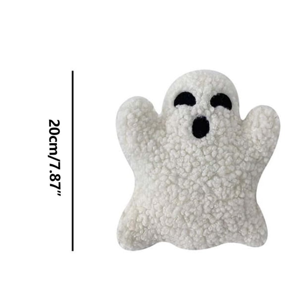 Puntoco Almohada de juguete fantasma para Halloween, cojín decorativo para el hogar, regalo festivo