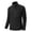 Black, variant on Polar Fleece Coats for Men Stand Collar Long Sleeve Zip Up Outerwear Jackets Windproof Warm Thermal Hikign Climbing Skating Jackets with Zipper Pockets Gray XXXXXL