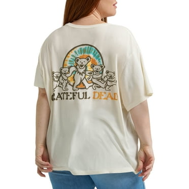 Lee® Women's Plus Short Sleeve Grateful Dead Graphic Band Tee