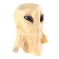 thumbnail image 1 of Cubierta facial de cabeza de extraterrestre de Halloween,Cubiertas faciales de cabeza completa de extraterrestre de Halloween Cascos de látex Integración perfecta, 1 of 8