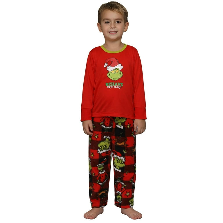Mens grinch pajamas walmart hotsell