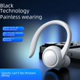 thumbnail image 2 of Auriculares Bluetooth para colgar en la oreja, llamadas para automóvil, auriculares Bluetooth inalámbricos monoaurales, batería de larga duración, 2 of 3