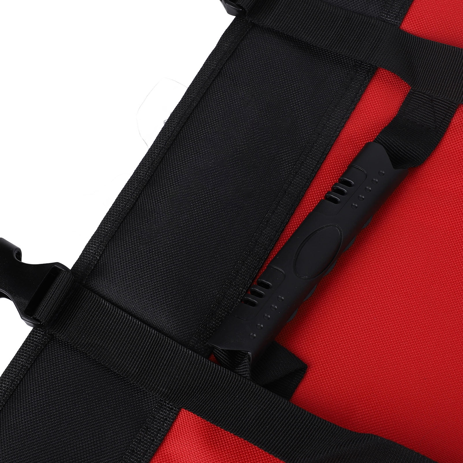 Riousery Multi-functional Tool Roll Up Pouch Heavy Duty Oxford Cloth Wrench Organizer Bag for Repairman Mechanic Portable Storage Red 18.11 inches / 46 cm