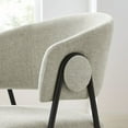 thumbnail image 2 of Nella Dining Chairs Set of 2 in Taupe Black, 2 of 10