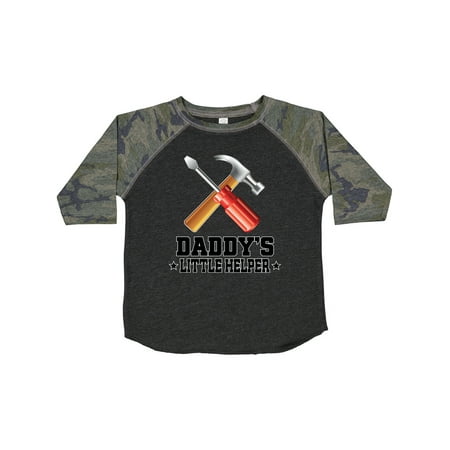 

Inktastic Daddy Little Helper Outfit Tools Gift Toddler Boy Girl T-Shirt