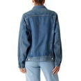 thumbnail image 4 of Levi Strauss Signature Women's Loose Trucker, Sizes XS-XXL, 4 of 7