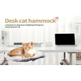 thumbnail image 2 of JOPOY Cat Cama de Escritorio Hamaca y Cama con Estante Ajustable, Piel Sintética Suave, Muebles Modernos Cat, 2 of 8