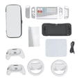 thumbnail image 1 of Kit de accesorios para juegos 16 en 1, soporte para controlador, Protector de pantalla, cubierta de agarre para pulgar con Estuche de transporte para OLED, 1 of 9