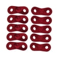 thumbnail image 3 of UPGRATOR 10Pcs Tent Guyline Rope Fastener Aluminium Alloy Bent Runner for Camping Tent Accessories, 3 of 6