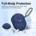 thumbnail image 4 of Funda UCPOVT para Google Pixel Buds Pro 2022, azul, de silicona, 4 of 7