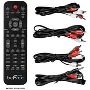 beFree Sound 5.1 Channel Surround Sound Bluetooth Speaker System in Black - Reconditioned
