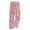 Light pink, variant on Flannel Pajama Women's Soft Fuzzy Cute Plaid Pj Pants Comfy Wide Leg Lounge Sleepwear with Pockets