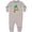 AC-Heather Grey, variant on Inktastic First Birthday Boy Lion 1 Year Old Baby Fleece Romper