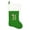 B, variant on 18.5" Letter Embroidered Christmas Stocking Pendant, Green Velvet with White Super Soft Plush Cuff Embroidered Xmas Stockings Classic Personalized Stocking Decorations for Family Holiday Season Decor