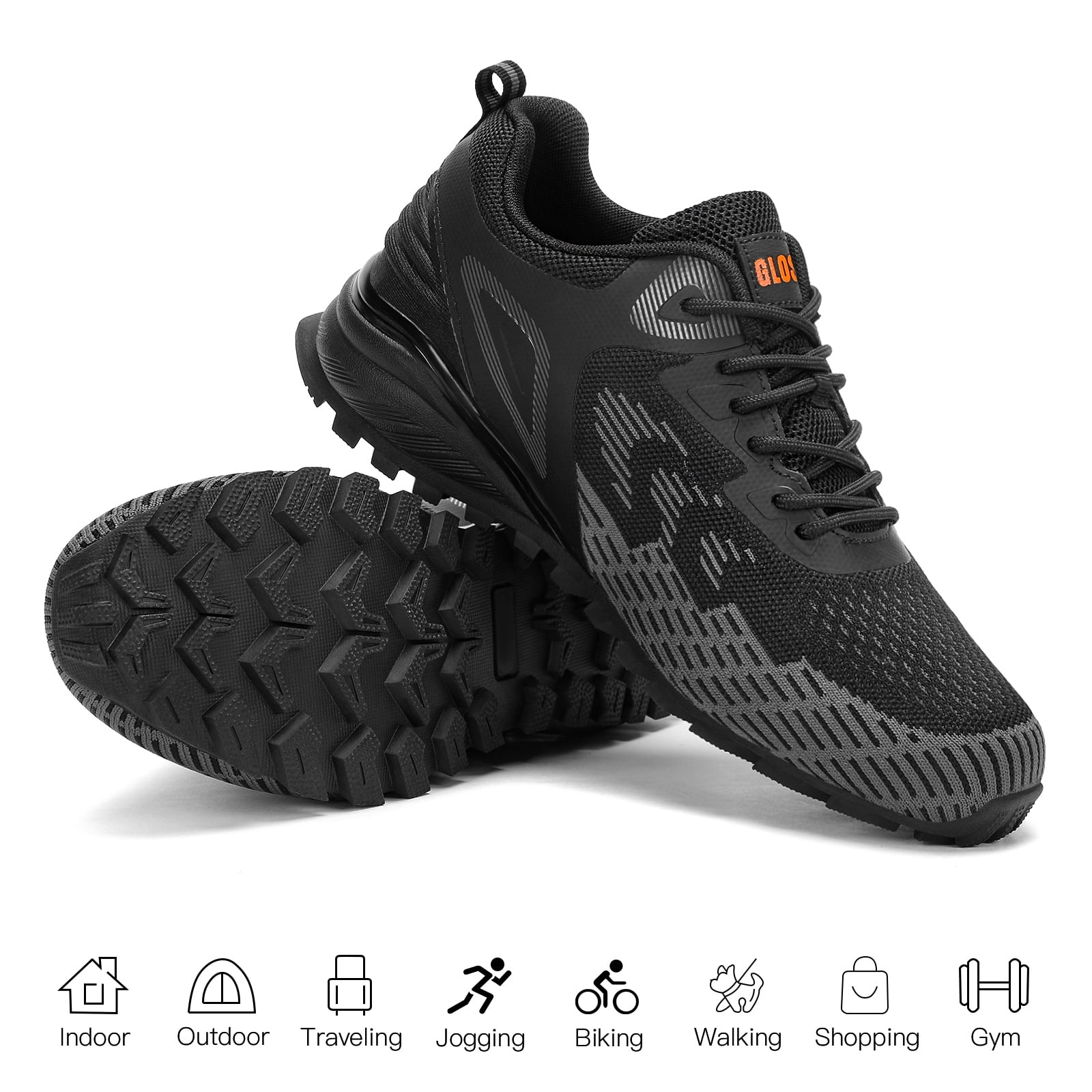 Men's Trail Running Shoes Non Slip Hiking Shoes Tennis Shoes Fashion Sneakers Workout Footwear