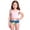Blue, variant on Girls Swimwear with Ice Print Two Piece Swimsuit and Swim Trunks for Kids Summer Beach Long Sleeve Swimsuit Girls Swimsuit for Bikini Girl 12 Girl Short Swimsuit Anime Bathing Suit