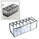 thumbnail image 4 of Organizador de armario para el hogar para calcetines, ropa interior separada, caja de almacenamiento de 6/7/11 rejillas, sujetador 7 quejas negras, 4 of 8
