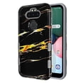 thumbnail image 2 of TUFF Subs Series Case for Lg K31 (Aristo 5)/Fortune 3/Tribute Monarch / Phoenix 5 - Black Marble, 2 of 7