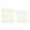 thumbnail image 5 of Dpytoraw Toddler Girls Boys Winter Hats Boys Soft Baby Caps Kids Knit Winter Warm Hats Size 0-6 Months, 5 of 5