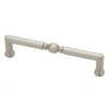 Liberty Hardware P84200V-SN-C5 4 in. Brushed Satin Nickel Decorative Bow Pull