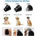 thumbnail image 6 of Heusom Silent Groom Pro Nail Grinder, Heusom Silent Groom Pro, Quiet Groom Rechargeable USB Charging Electric Pet Nail Grinder, All Pet Sizes and Nail Thicknesses, 6 of 9
