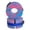 #A02-Pink Blue, variant on High-Density EVA Swim Aquatic Cuffs, Water Aerobics Float Ring Fitness Pool Exercise Weights Set, Water Ankles Arms Belts Adjustable Float for Swim Fitness Training All Levels