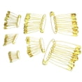 thumbnail image 5 of 350 Piezas De Alfileres De Seguridad Agujas Para Coser Broches Artesanías Fabricación De Joyas De Bricolaje Oro Macarena Agujas pasadores de seguridad, 5 of 5