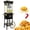 Black, variant on 12oz Vintage Popcorn Machine with Cart, 850W Commercial Popcorn Maker with Storage Cabinet & Wheels for Home, Parties, Concessions-Black