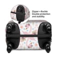 thumbnail image 2 of Pofeuu Swan And Flowers Print Luggage Suitcase Cover Protector Luggage Washable Covers Aesthetic for 18/24/28/32 inch Luggage（No luggage included）-Small, 2 of 7