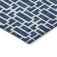 thumbnail image 4 of Addison Rugs Chantille Indoor/Outdoor Transitional Geometric Navy Washable Rectangle Rug, 5' x 7'6", 4 of 6