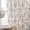 Flower Brown, variant on HOMEIDEAS Floral Kitchen Curtains, Brown Printed Pattern Drapes, Farmhouse Vintage Linen Blend Tier Short Curtains for Small Windows Cafe Living Room Bathroom, 2 Panels, 27.5" W×36" L Inches