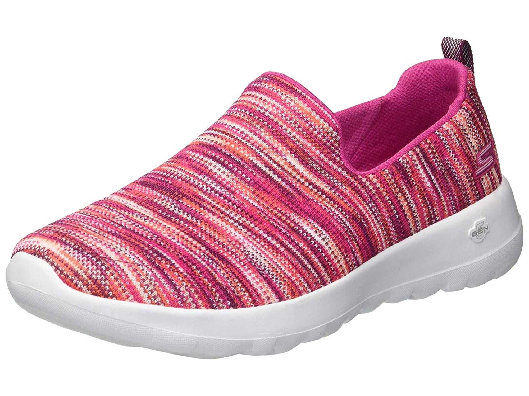 Skechers Skechers Women's Go Walk Joy15615 Wide Sneaker, Pink/Multi