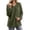 Army Green, variant on Yievot Women's Fleece Sweatshirts V Neck Long Sleeve Fall Top Solid Color Casual Warm Tunic Tops