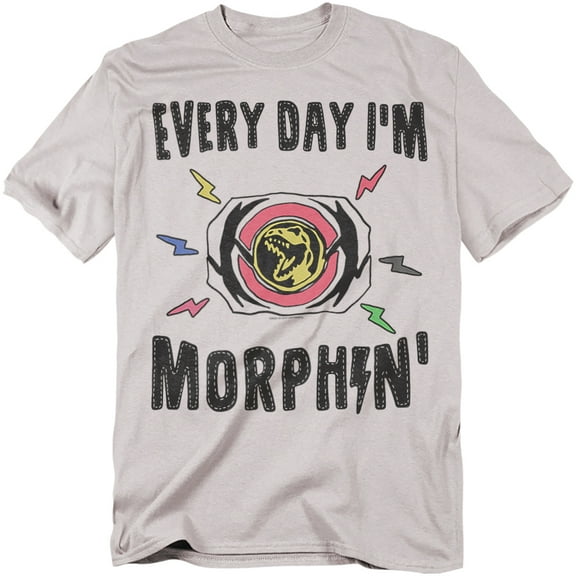 Power Rangers T-Shirt Every Day I'M Morphin' Unisex Graphic Tee for Men & Women