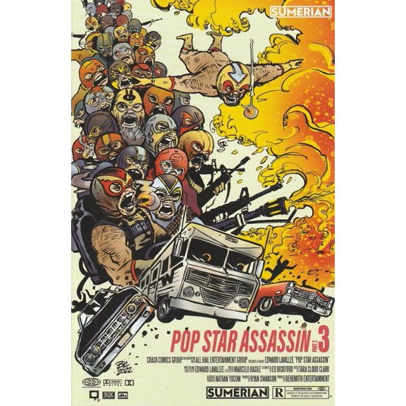 Pop Star Assassin 2 #3C VF ; Sumerian Comic Book