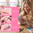 thumbnail image 4 of 32,000Pcs Resin Jelly Rhinestones with Tweezers for Crafting, 42 Mixed Colors 3mm Bedazzling Crystals for DIY Crafts, Clothing, Tumblers, Mugs, Shoes, Fabric Decor, Nail Art, Makeup, 4 of 11