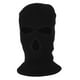 thumbnail image 1 of Pasamontañas unisex de 3 agujeros, tejido cálido, máscara de esquí de cara completa, gorro para negro, 1 of 7