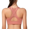 thumbnail image 2 of TEMOGU-High Impact Zip Front Sports Bra Mesh Racerback Workout High Support Sports Bras for Women Large Breasts, 2 of 4