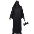 thumbnail image 1 of EraSpooky Men's Grim Reaper Costume Death Hooded Horror Robe Phantom Halloween Costume, 1 of 4