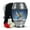 #1 Parrot, variant on Yatskia Moonlight Blue Parrot Large Urns for Human Ashes Adult Female, Memorial Burial Urn for Human Ash, Decorative Funeral Urn for Ashes Adult Male, (Monar 10 Inch and 3 Inch)
