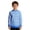 Blue@GC@, variant on Toddler Baby Boys School Uniform Polo Shirts Striped Long Sleeve Tee Shirt for Boys Crew Neck Lightweight Loose Fit Kids Spring Summer Tops