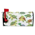 thumbnail image 3 of Cute Baby Turtles Mailbox Covers Magnetic Post Box Cover Wraps Standard Size 21"x18" Waterproof Home Garden Yard Outside Decor, 3 of 9