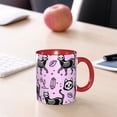thumbnail image 6 of Halloween Coffee Mug, skull cat halloween Ceramic Tea Cups Halloween Party Cups for Hot/Cold Beverages, Cute Coffee Cups for Kitchen Holiday Gift Coffee Bar Accessories, 6 of 6