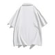 thumbnail image 4 of pstuiky Camisa de manga corta para hombre, Blusa informal de manga corta con botones y solapa para hombre camisas casuales para hombre m, 4 of 6